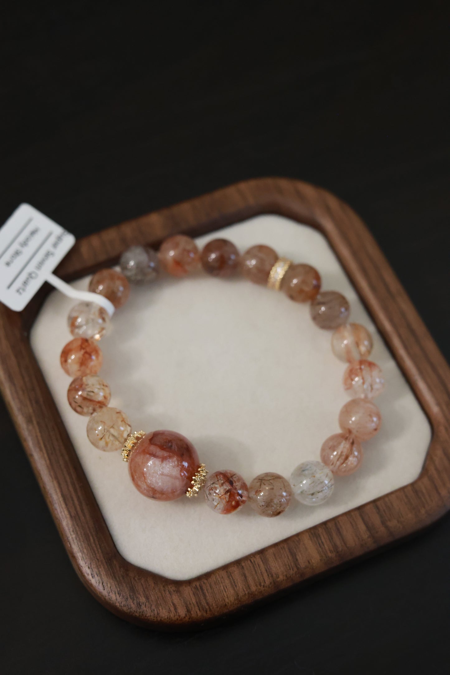 Golden Dawn · Sunlit Crystal Bracelet