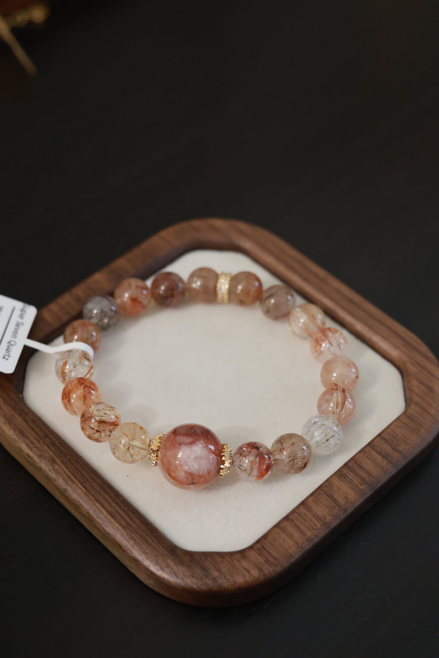 Golden Dawn · Sunlit Crystal Bracelet