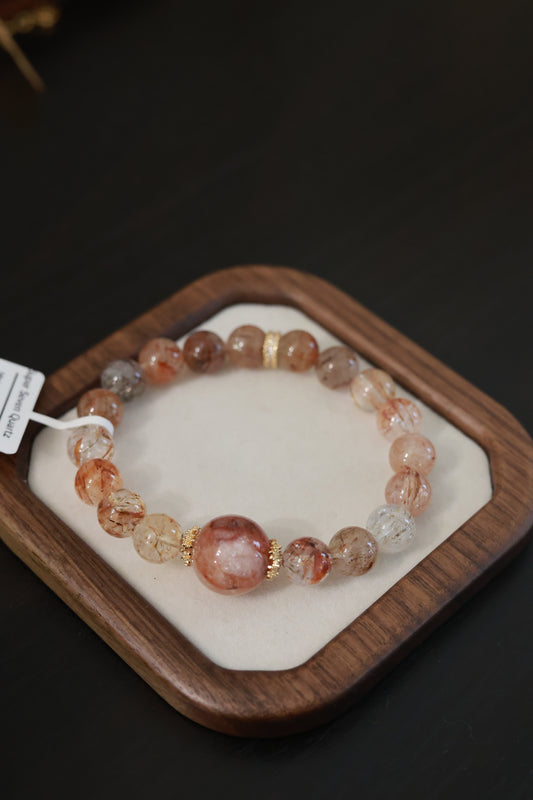 Golden Dawn · Sunlit Crystal Bracelet