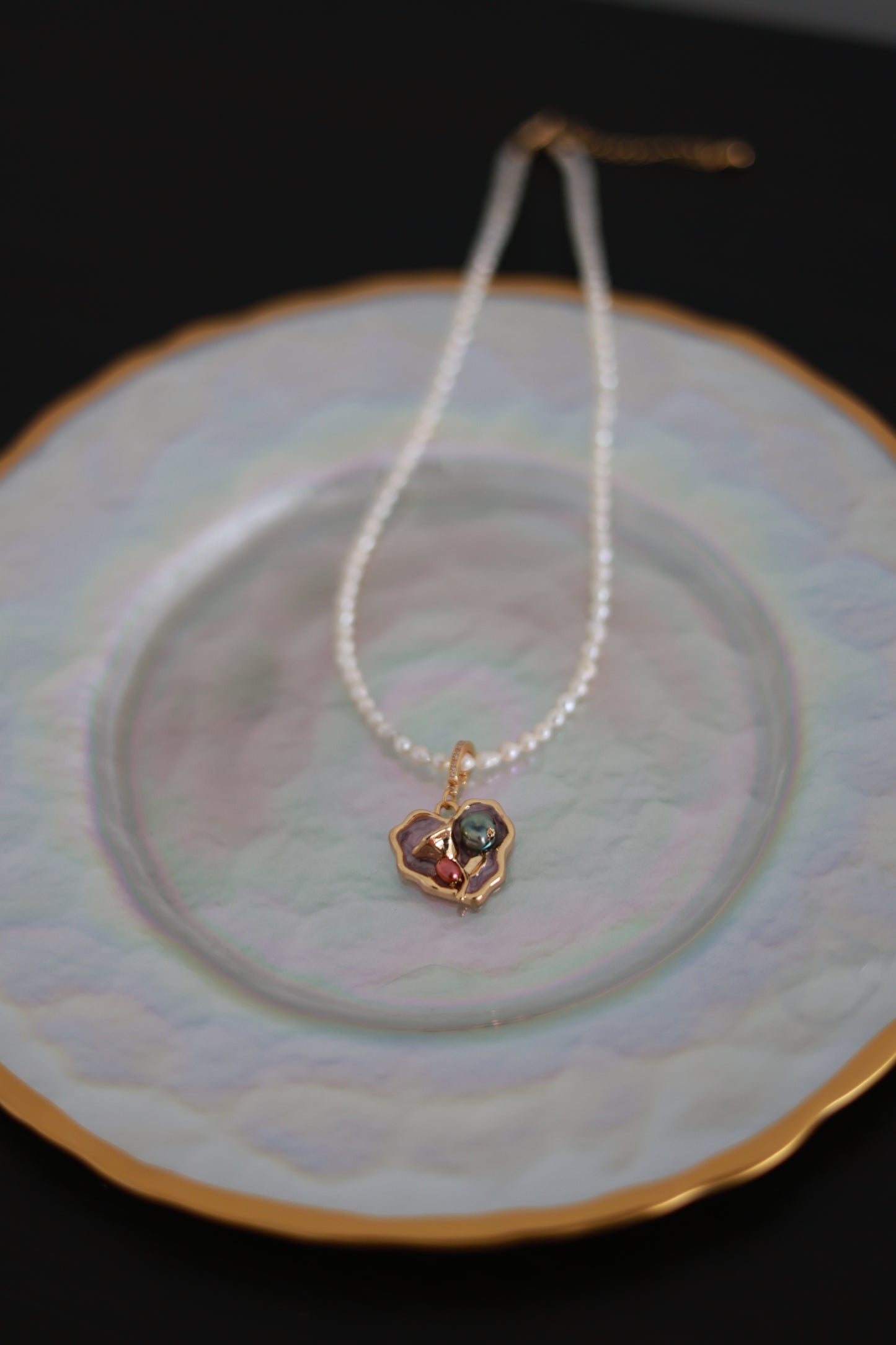 Iridescent Garden Necklace