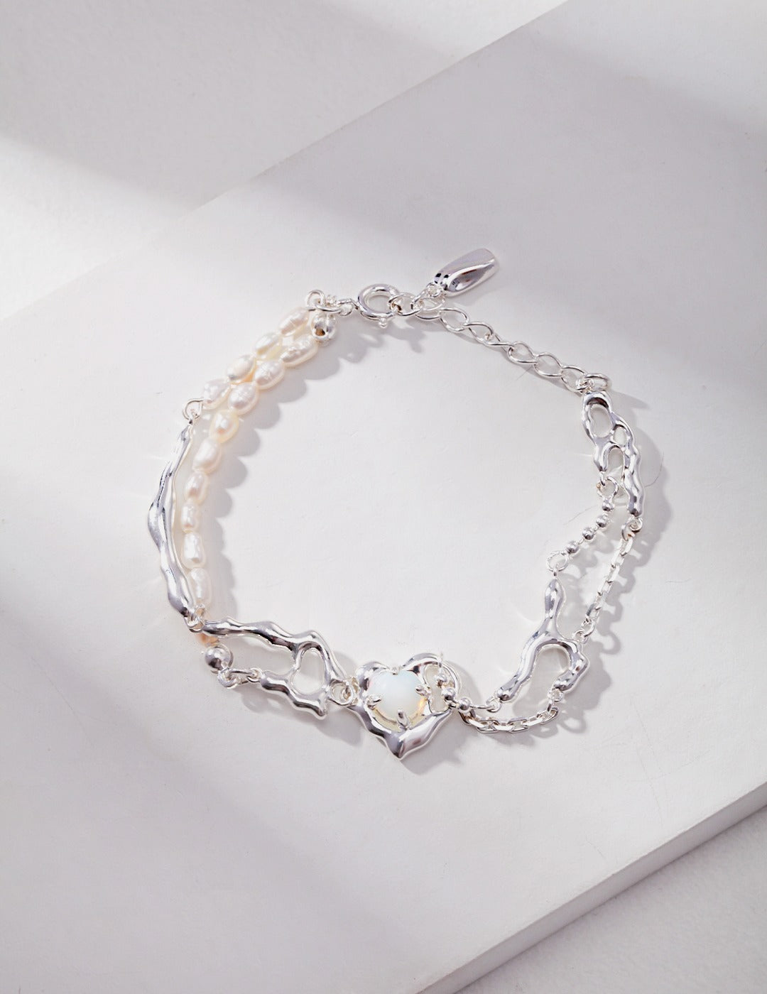 Flowing Heart Bracelet