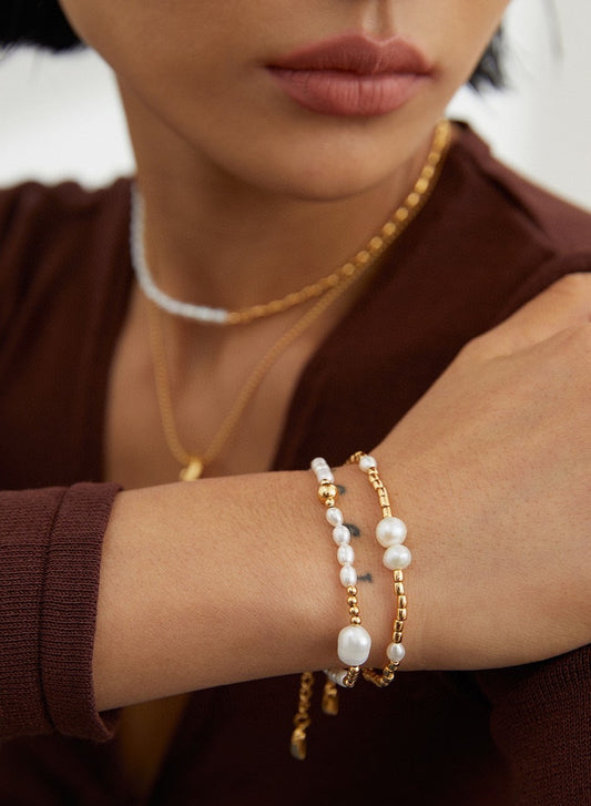 Round Pearl Bracelet