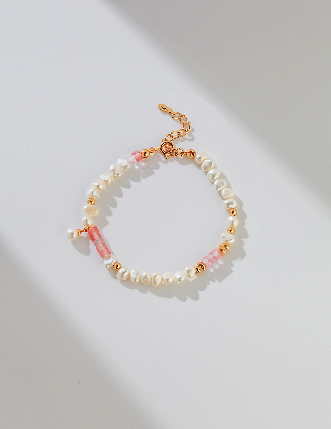 Pink Pearl Bracelet