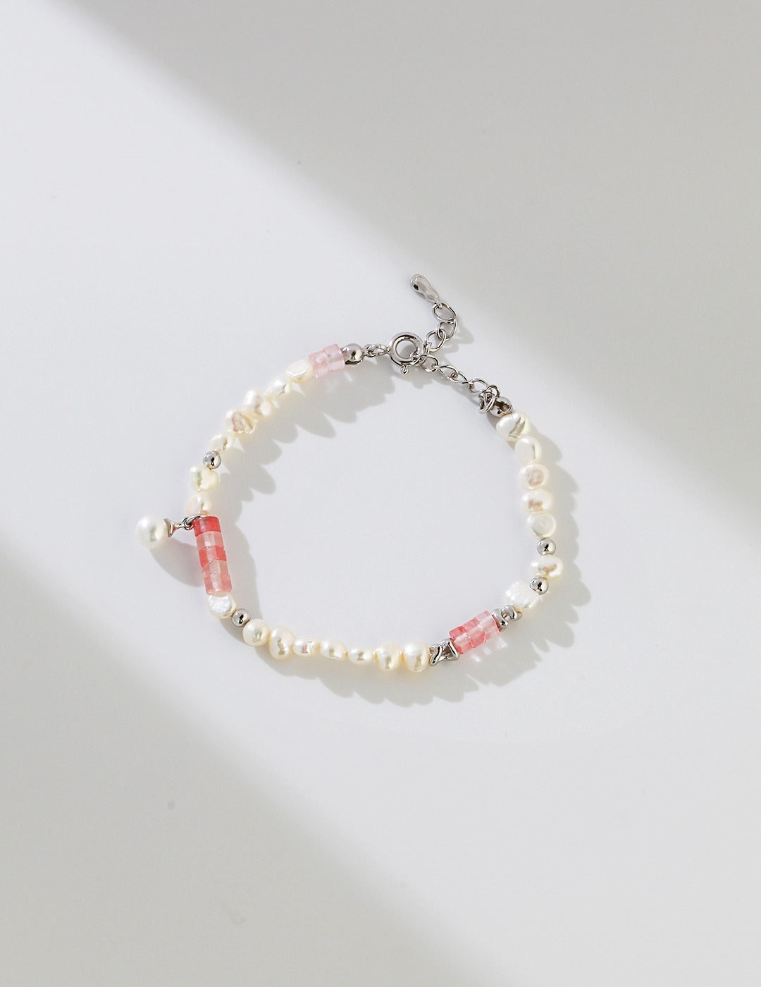 Pink Pearl Bracelet