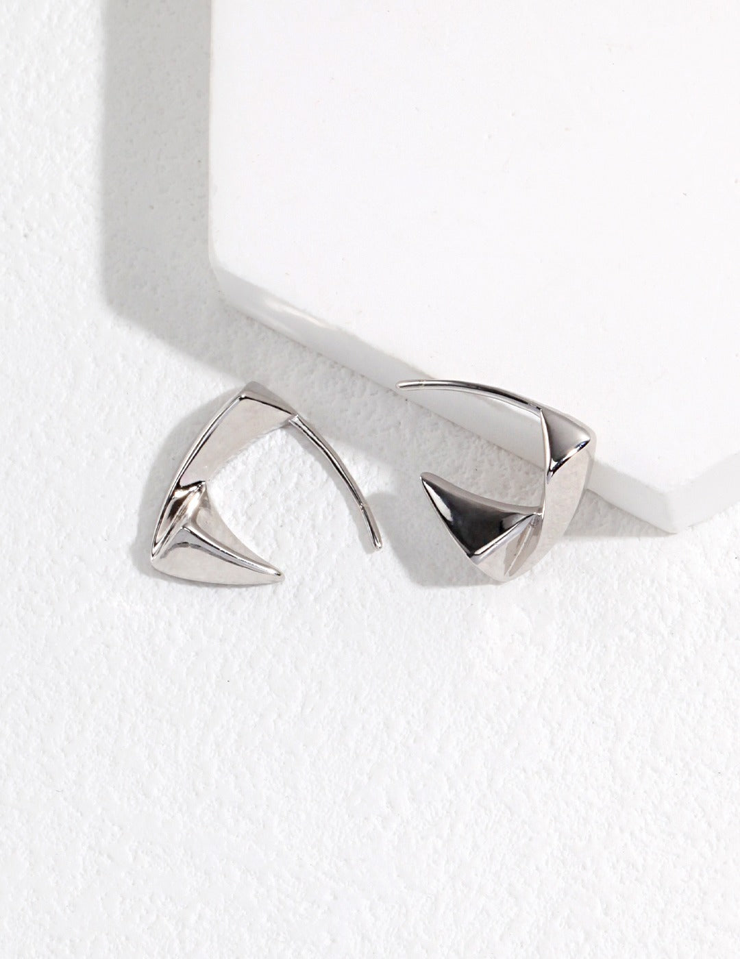 Simple Triangle Earrings