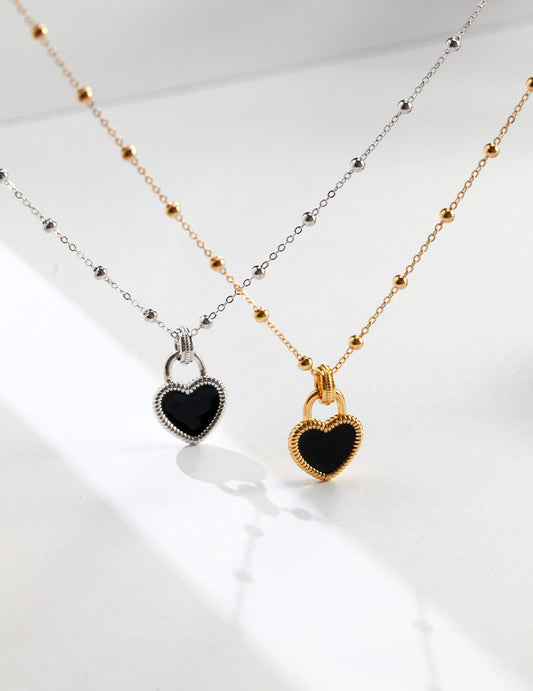 Sparkling Heart Necklace