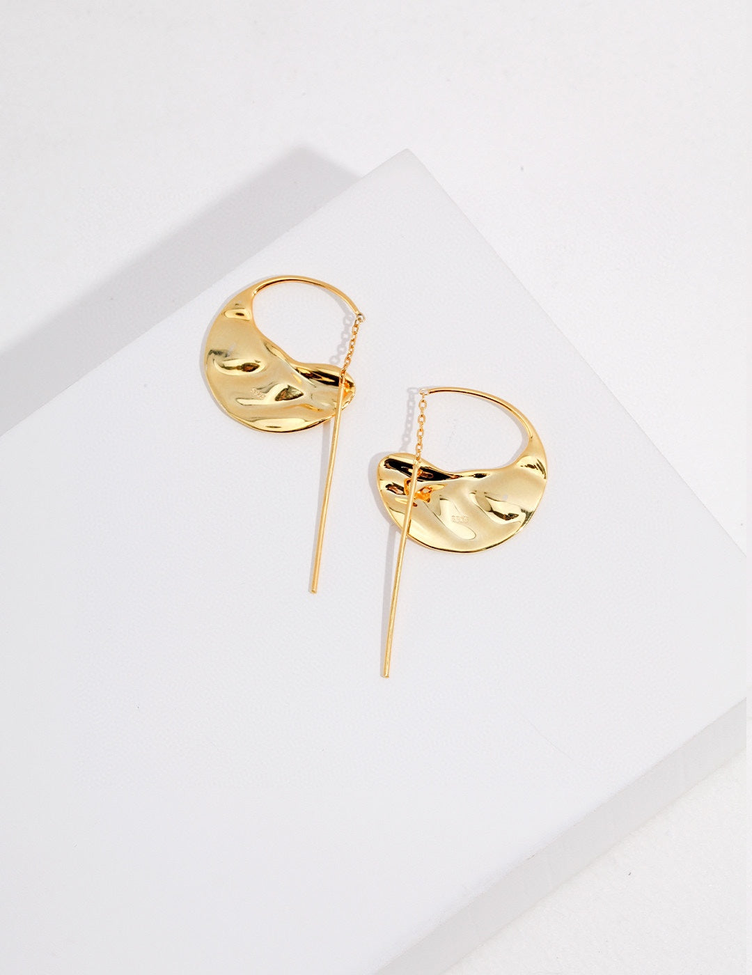 Irregular Round Earrings